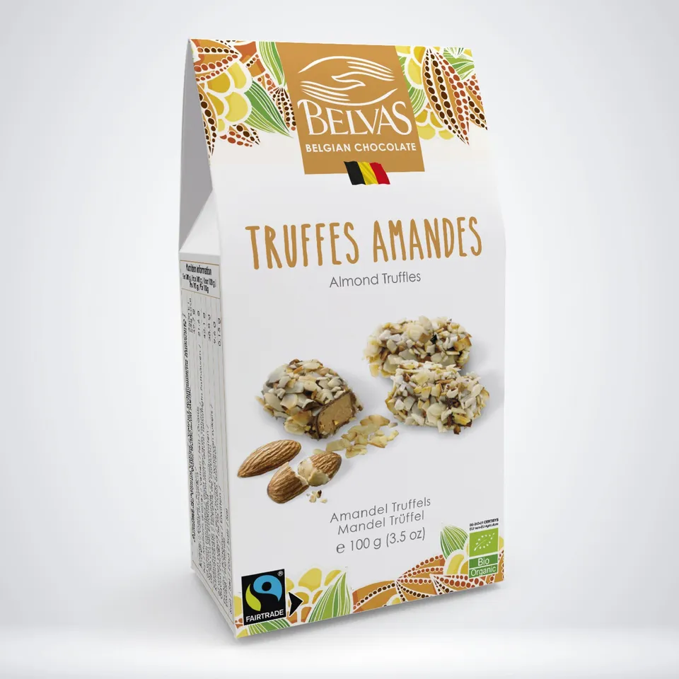 Belvas Truffes Amandes lanýže 100 g mandle