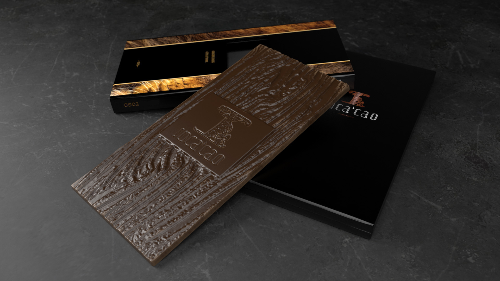 Incacao Origine Dark 70% hořká čokoláda Togo