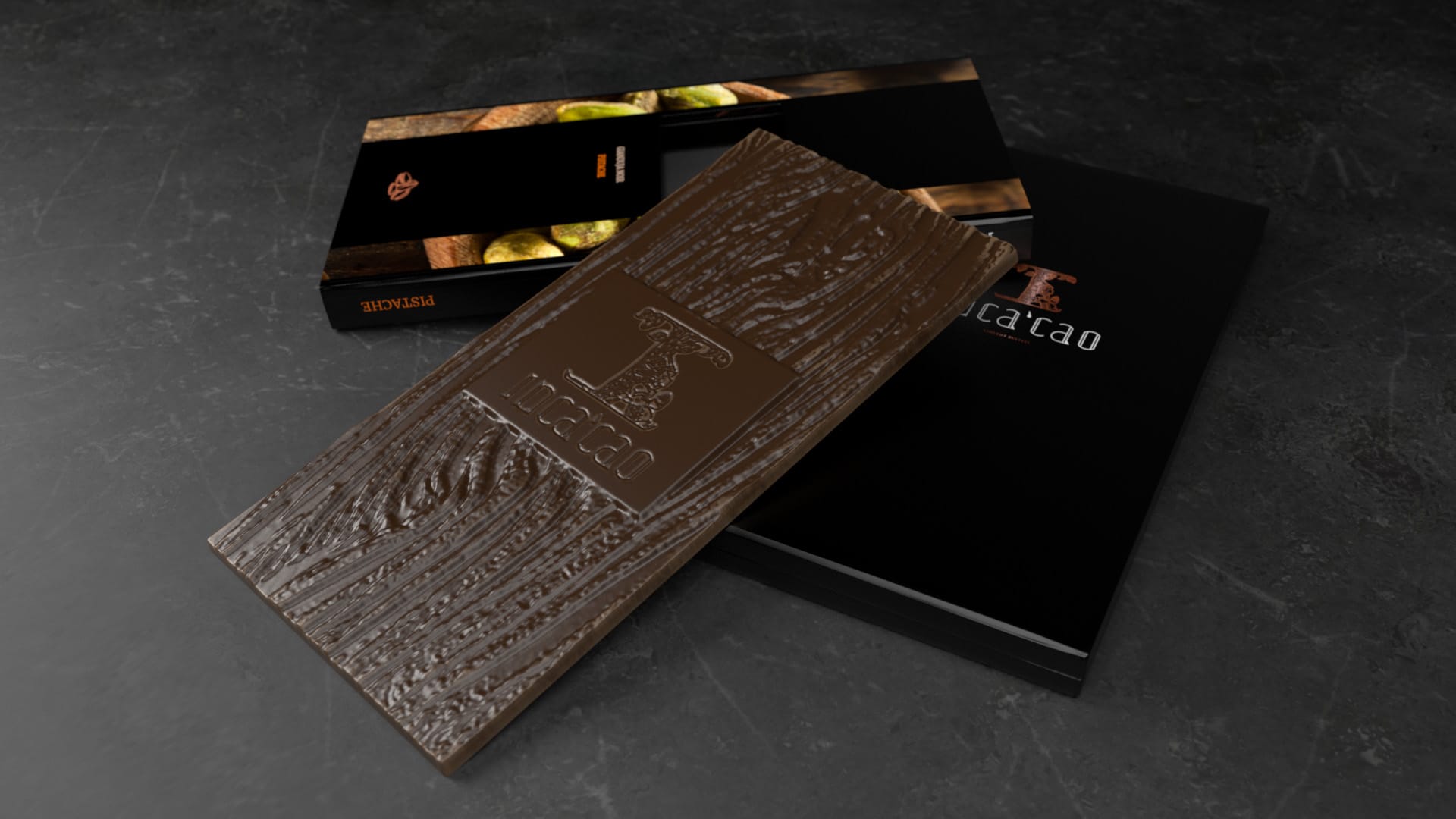 Incacao Gianduja Dark čokoláda Bronte Pistache 20%