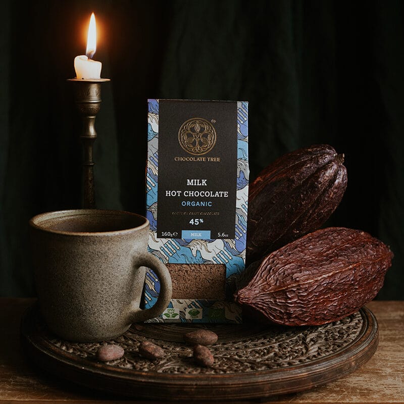 Chocolate Tree Hot Chocolate Milk horká čokoláda sáček mléčná