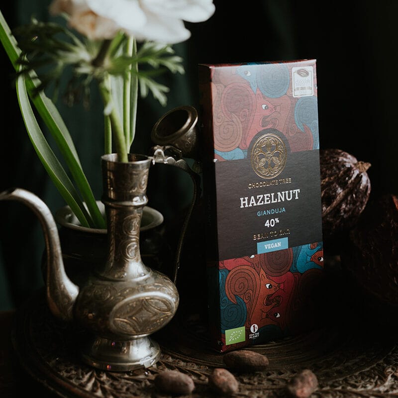 Chocolate Tree Hazelnut Gianduja 40% tabulka lísková