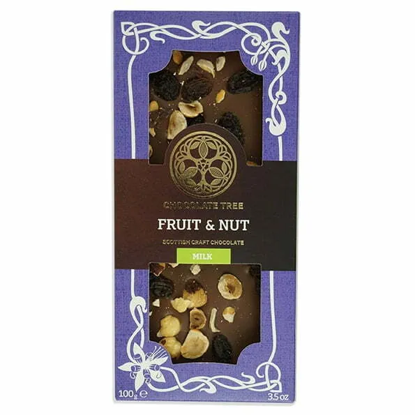 Chocolate Tree Fruit Nut mléčná čokoláda ovoce