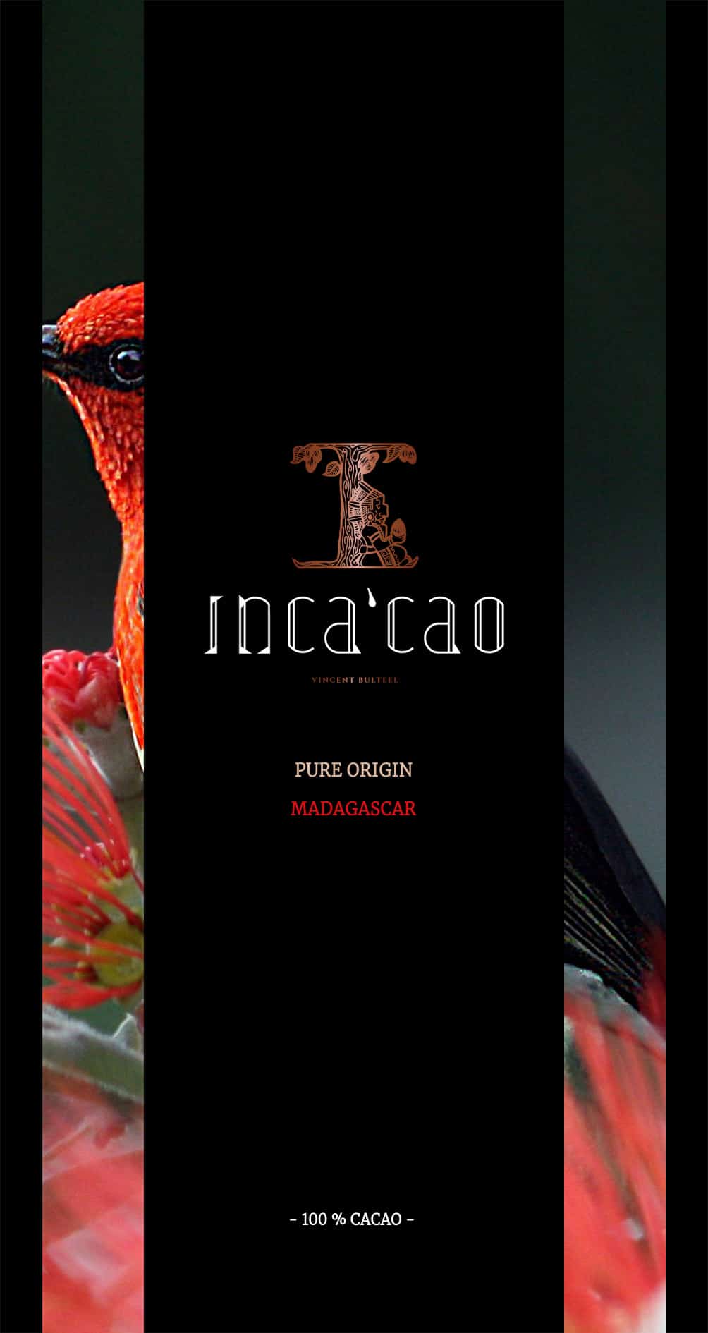 Incacao Origine Pure 100% Madagascar hořká čokoláda