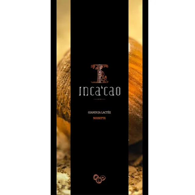 Incacao Gianduja Lactée Piemonte Noisette mléčná čokoláda lískový ořech
