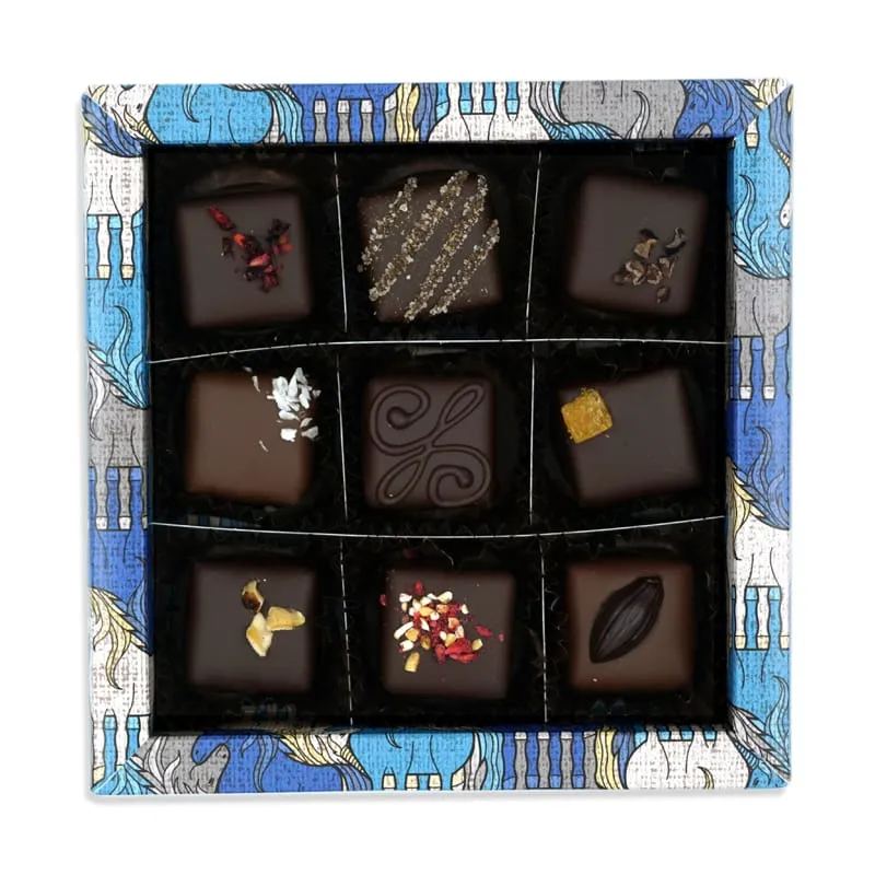Chocolate Tree Selection Box pralinky 9 ks skotské