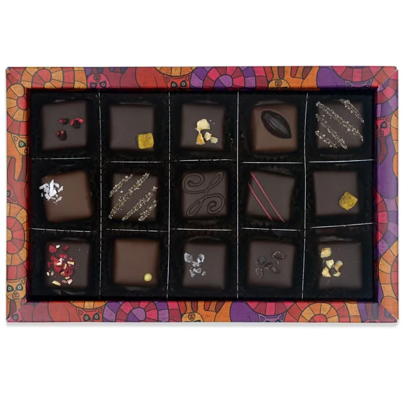 Chocolate Tree Medium Selection bonboniéra 15 ks bio