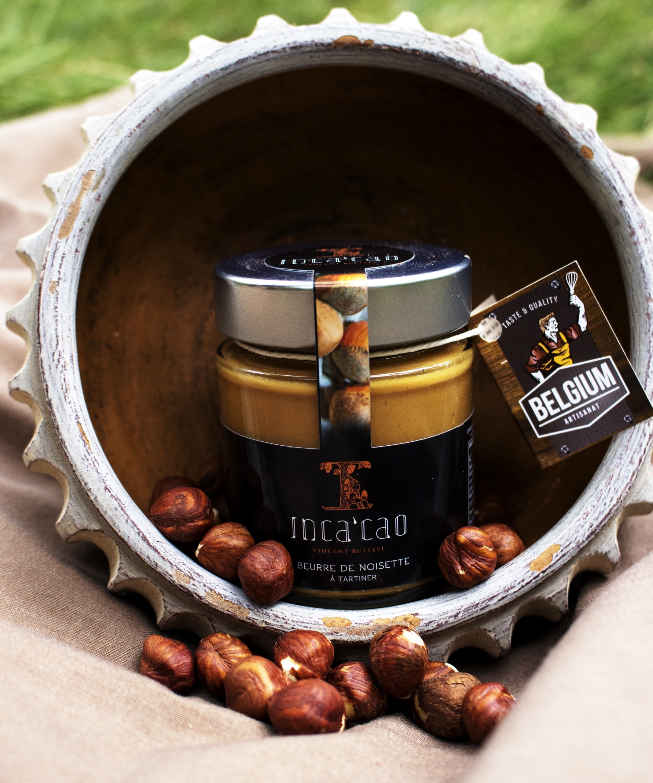 Incacao Nut Butter ořechové máslo Hazelnut krémové