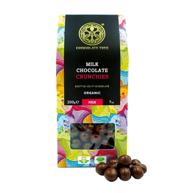 Chocolate Tree Milk Chocolate Crunchies mléčná čokoláda křupavá