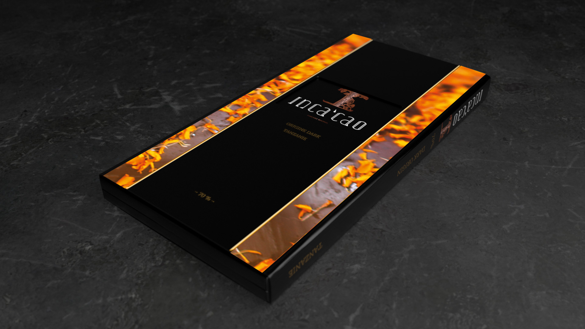 Incacao Origine Dark 70% hořká čokoláda Tanzanie