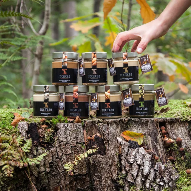 Incacao Nut Butter sada 7 ořechových másel s kolagenem