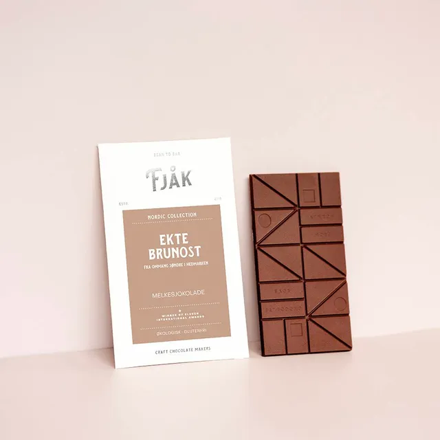 FJAK Melk Brunost 45% mléčná čokoláda brunost
