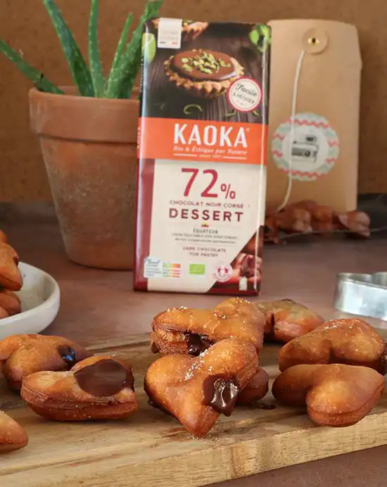 Kaoka hořká čokoláda na vaření 72% Ekvádor