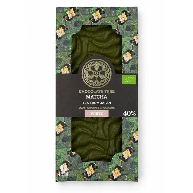 Chocolate Tree Matcha bílá čokoláda japonský čaj