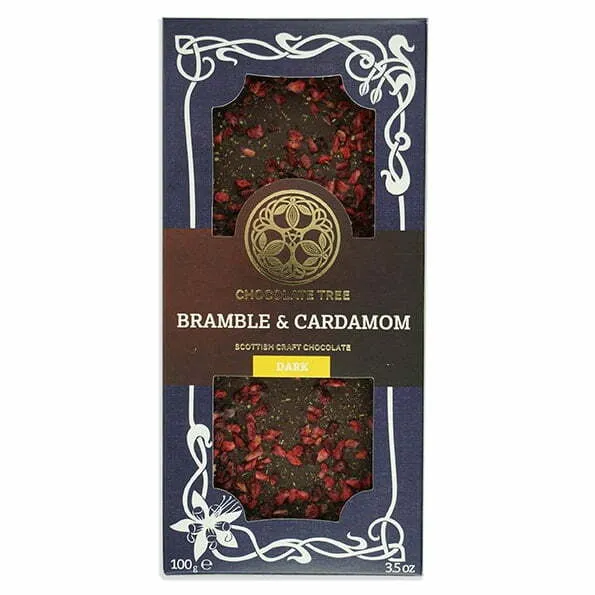 Chocolate Tree Bramble & Cardamom hořká čokoláda ostružina