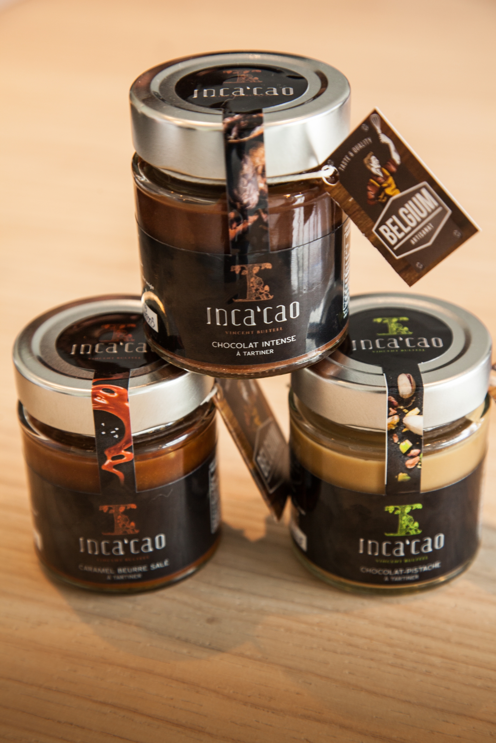 Incacao The Spread čokoládová pomazánka 4 kusy 4 příchutě