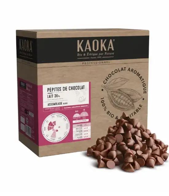 Kaoka mléčná čokoláda pecičky 5 kg
