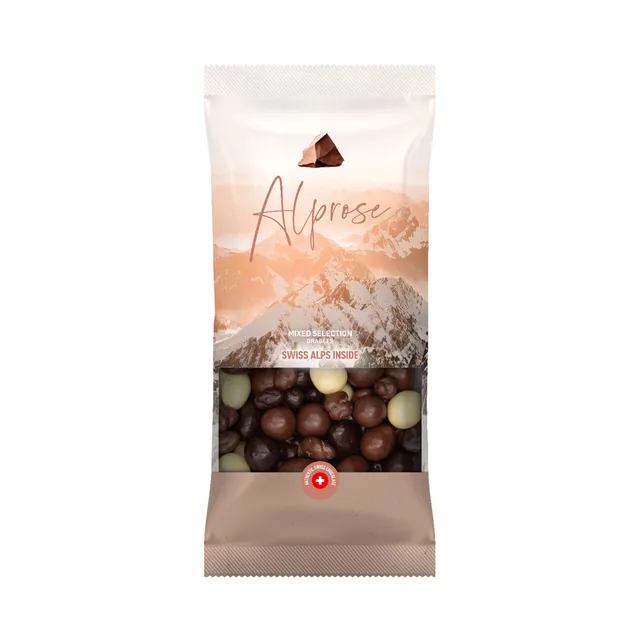 Alprose Mixed Selection dražé čokoládové mix ořechy
