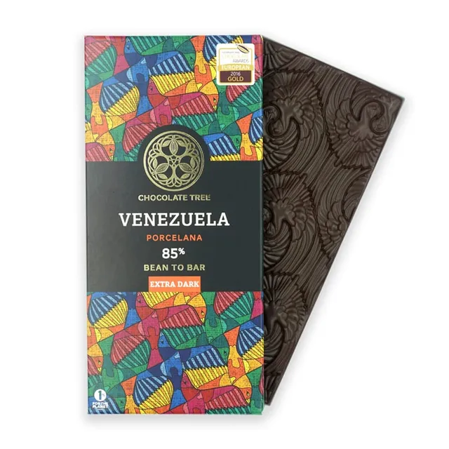 Chocolate Tree Venezuela Porcelana 85% extra hořká čokoláda