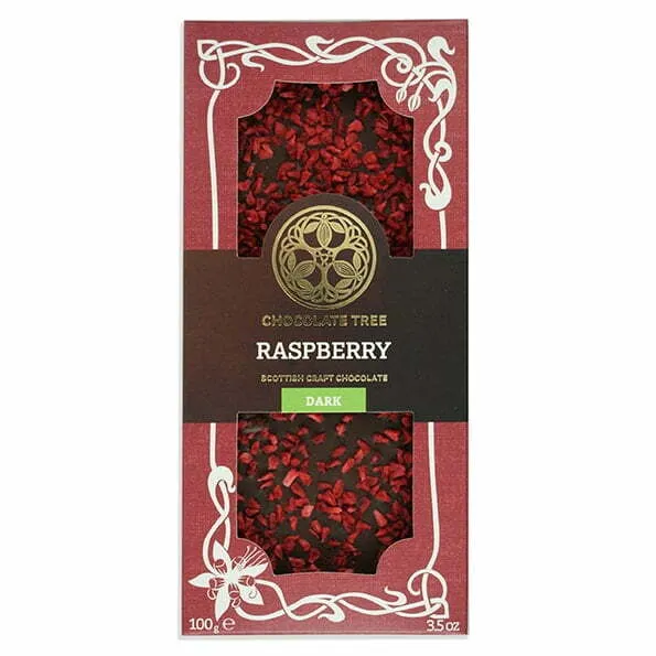 Chocolate Tree Raspberry hořká čokoláda s malinami