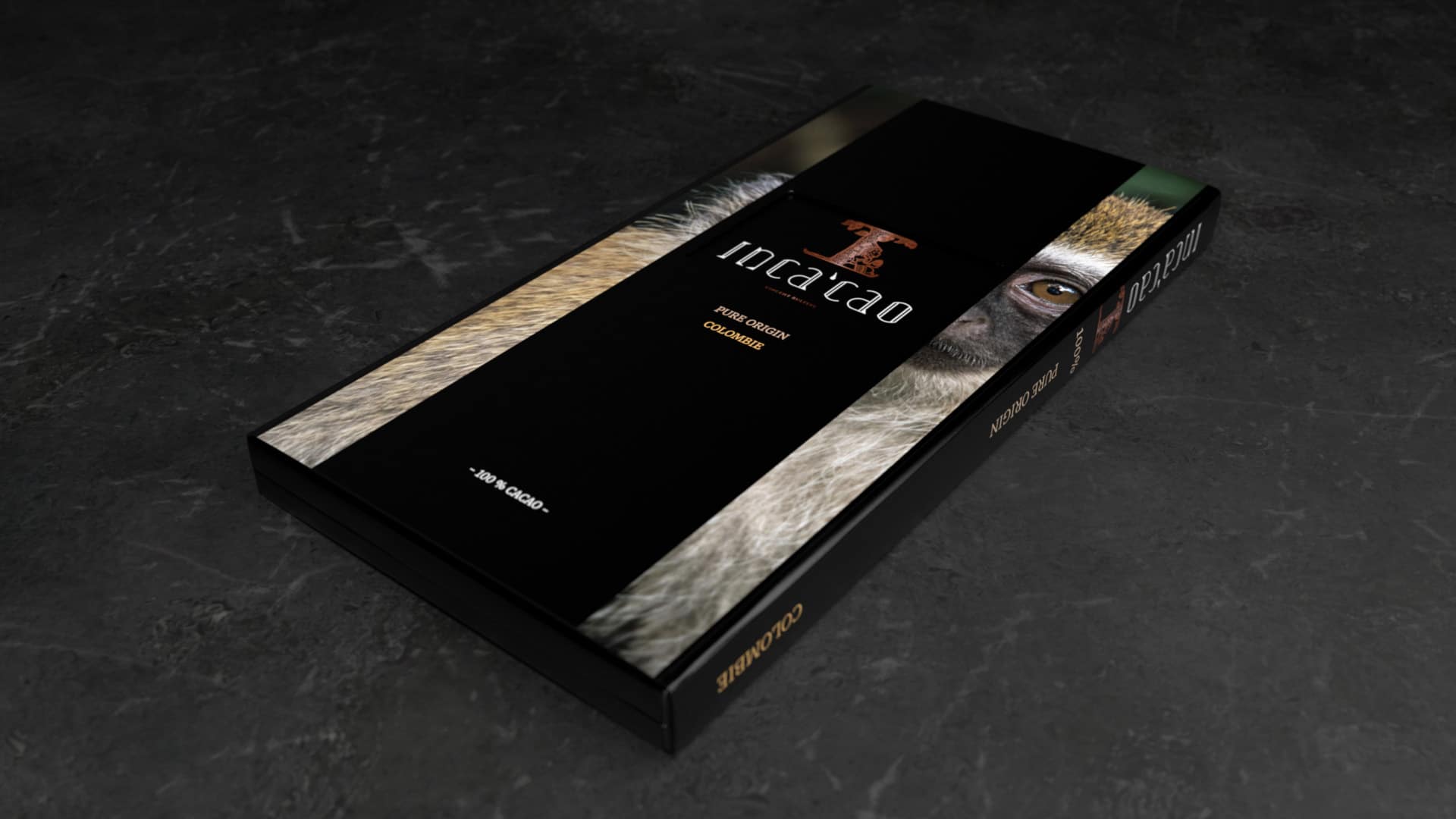 Incacao Origine Pure Colombie 100% hořká čokoláda