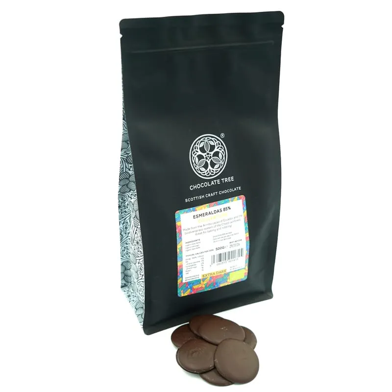 Chocolate Tree Ecuador Esmeraldas 85% couverture hořká