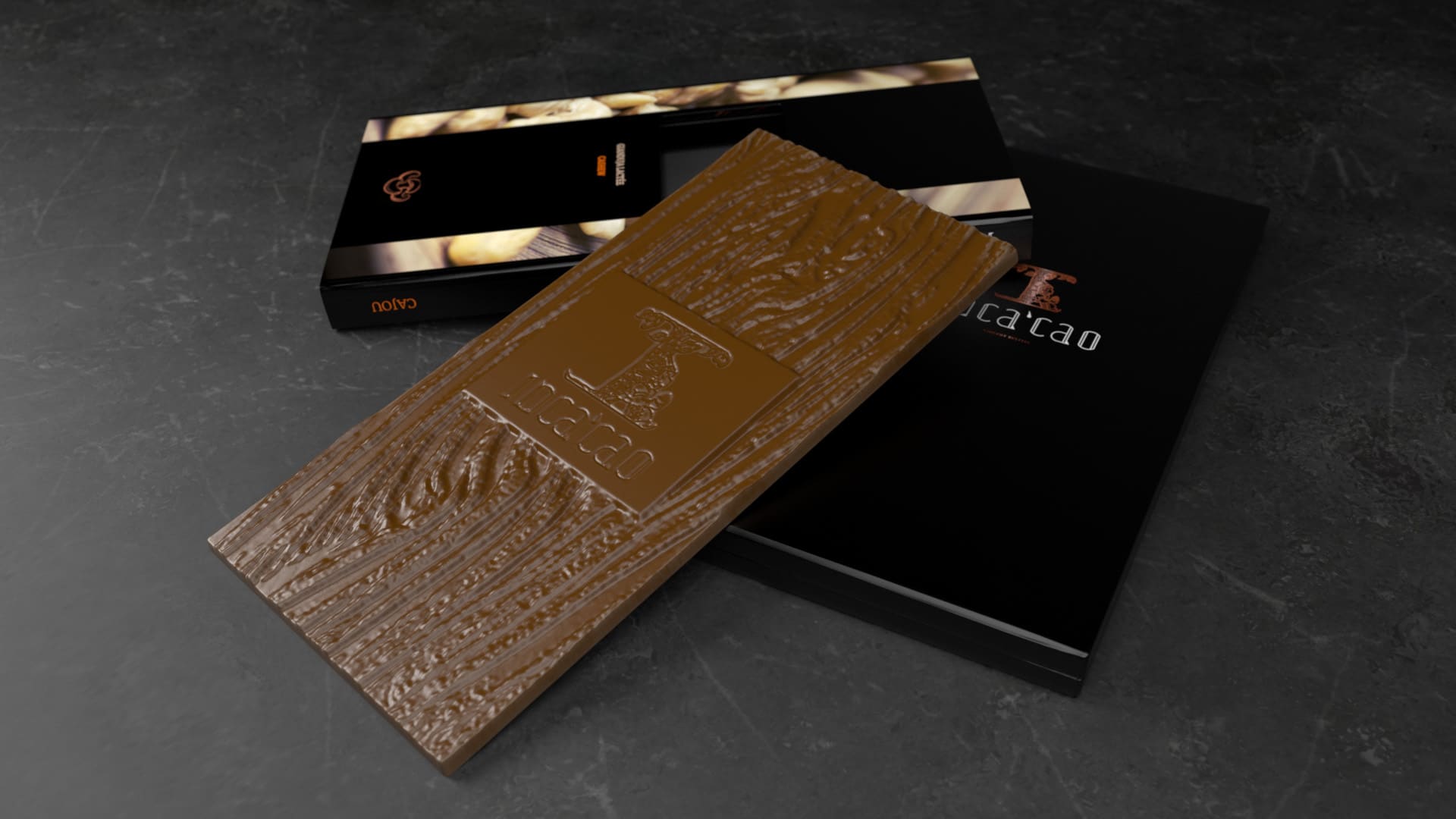 Incacao Gianduja Lactée Cajou kešu mléčná čokoláda
