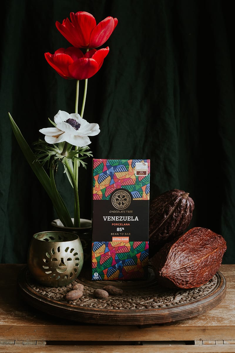 Chocolate Tree Venezuela Porcelana 85% extra hořká čokoláda